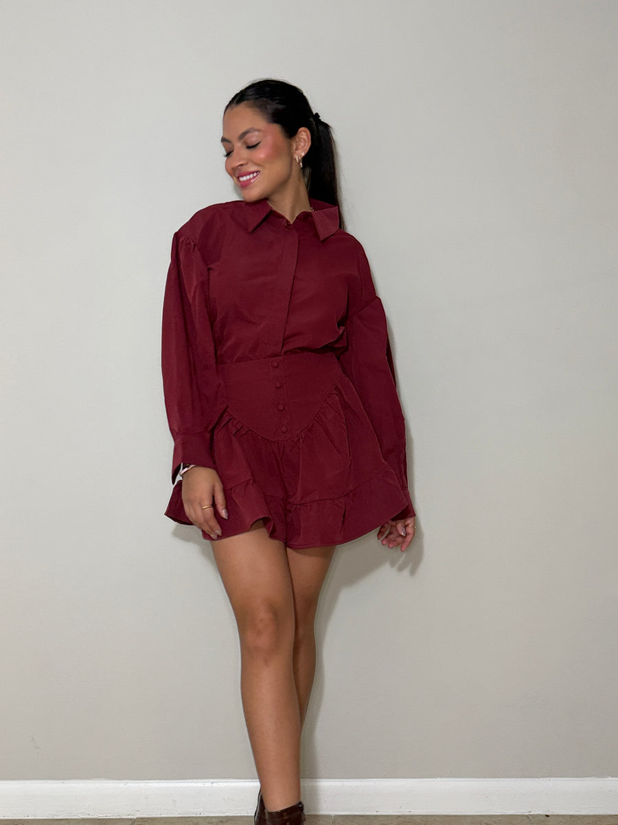BURGUNDY SET