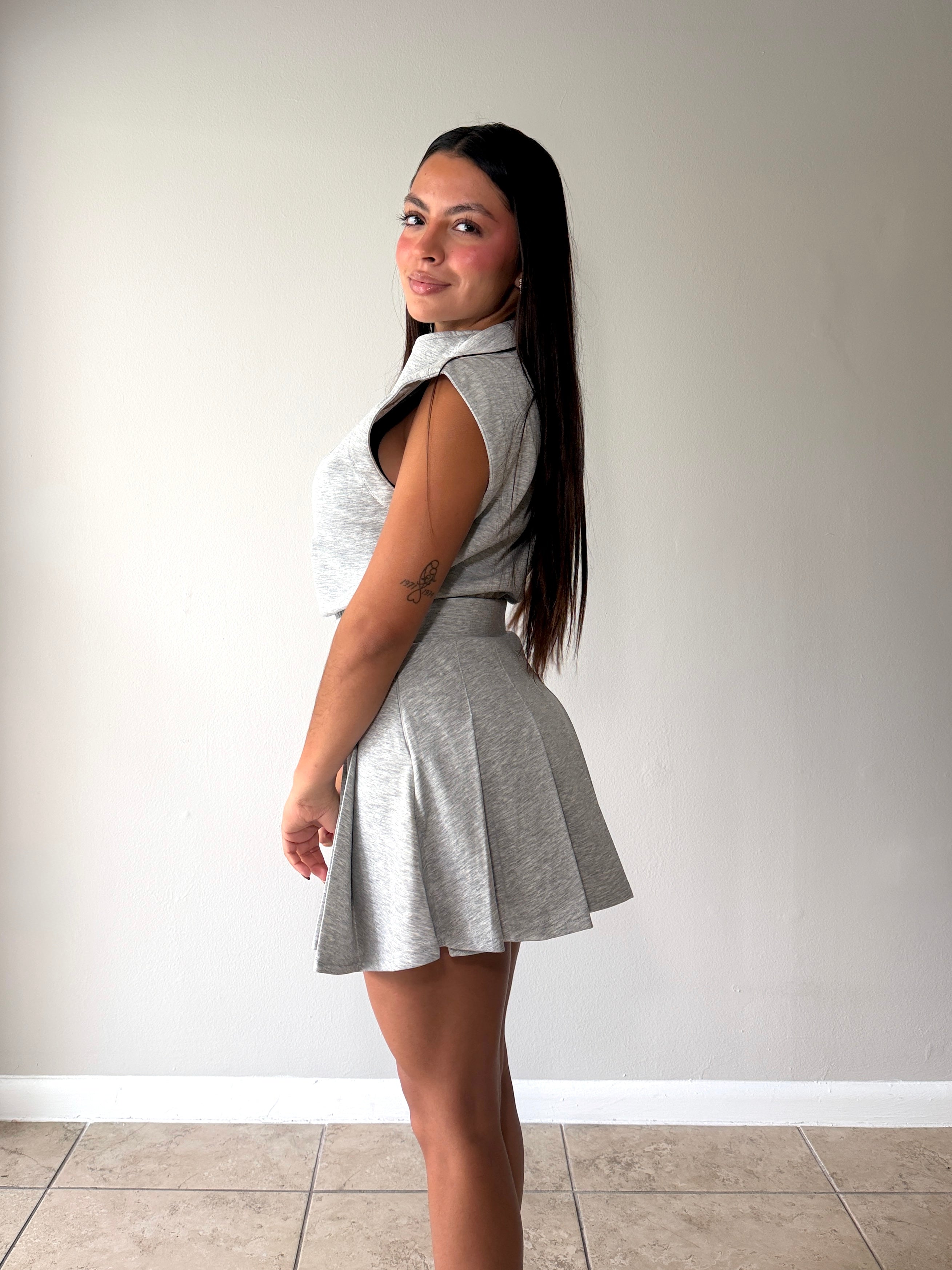 GRAY DRESS RESTOCKED