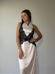 SATIN DRESS