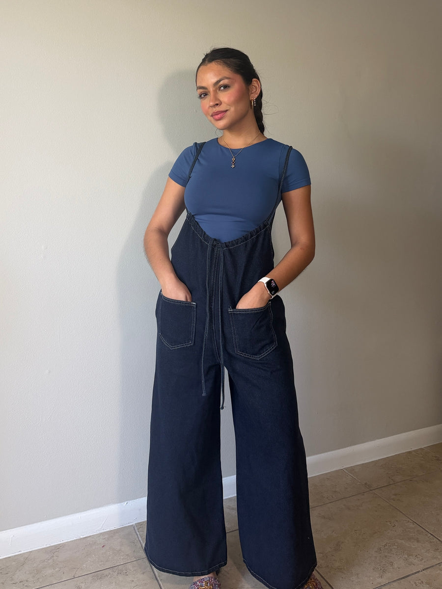 DENIM OVERALL