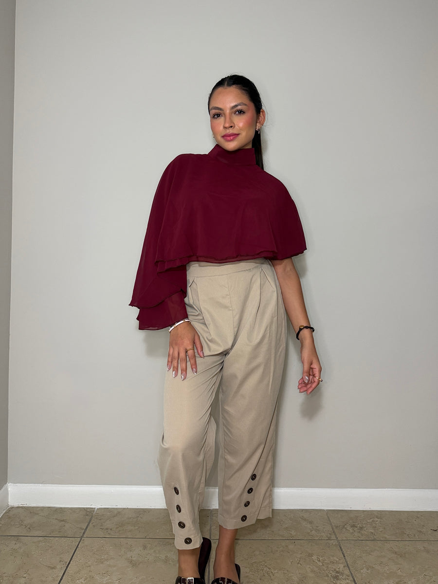 CREAM PANT