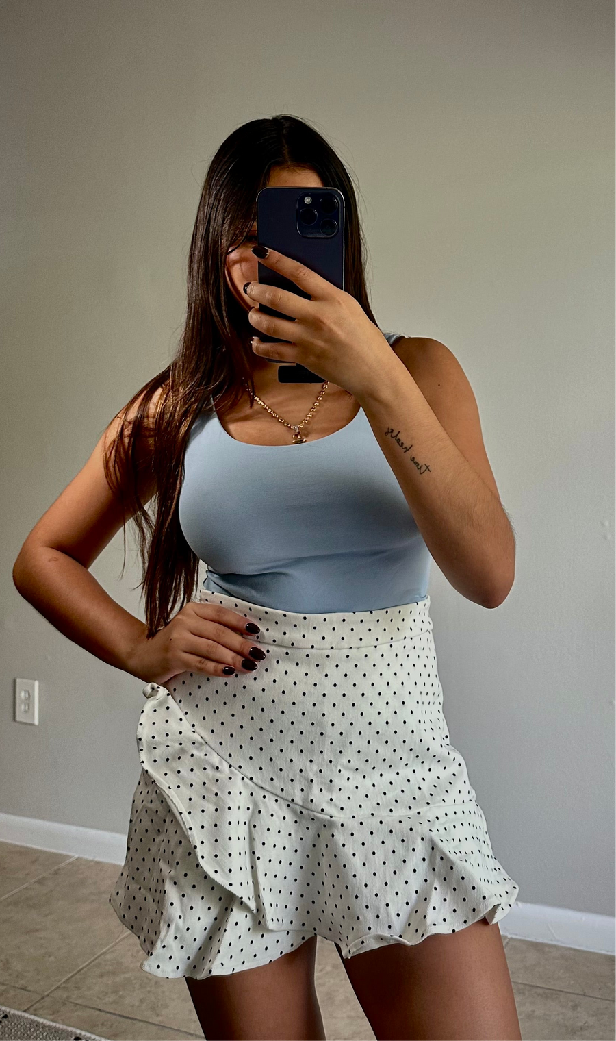 POLKA DOTS SKORT