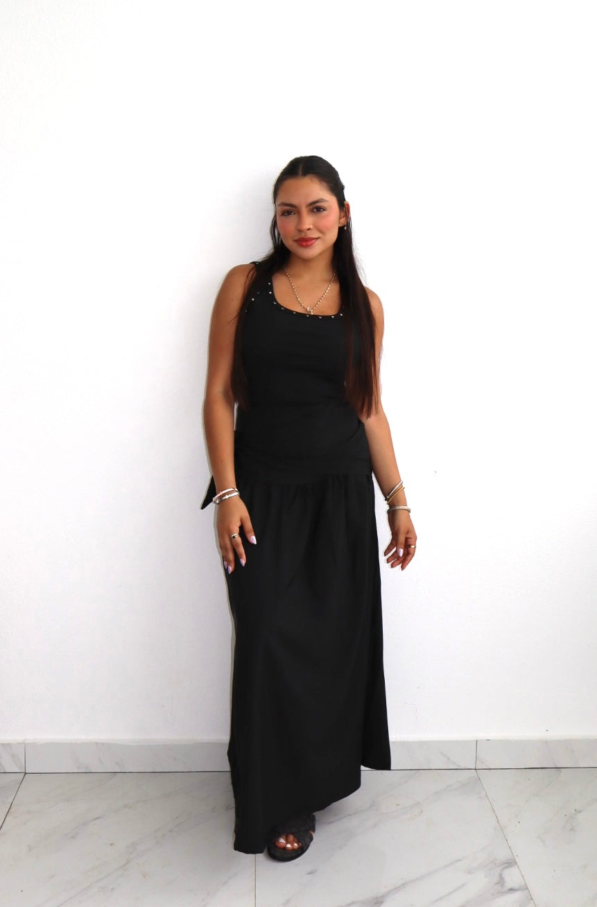 MAXI SKIRT BLACK