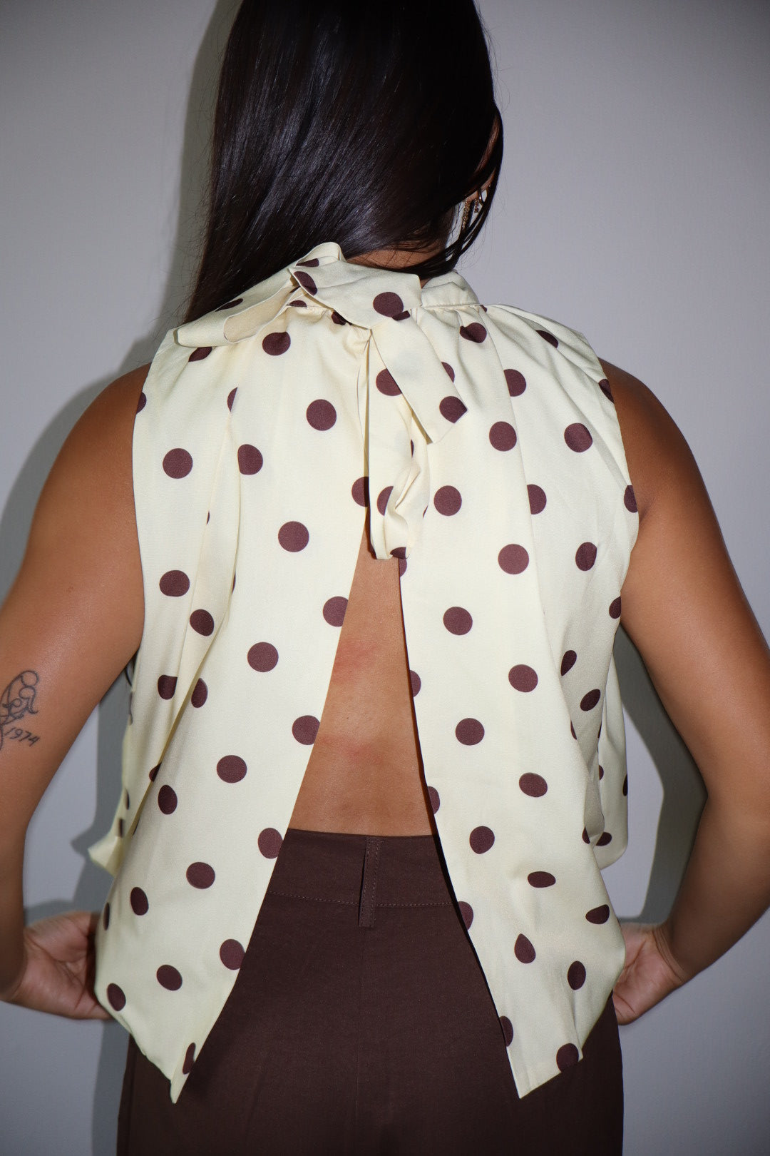 POLKA DOTS TOP