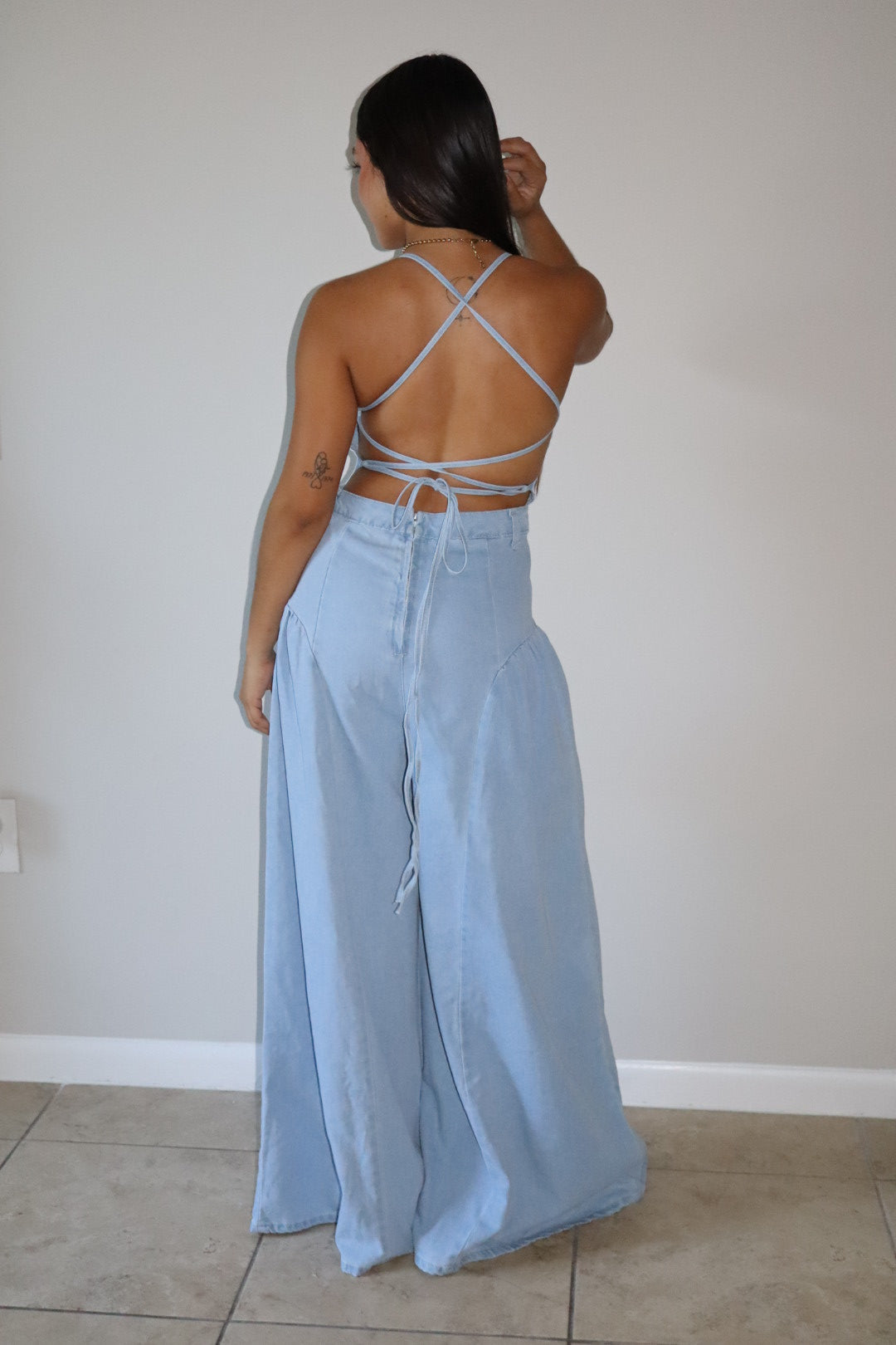 DENIM JUMPER
