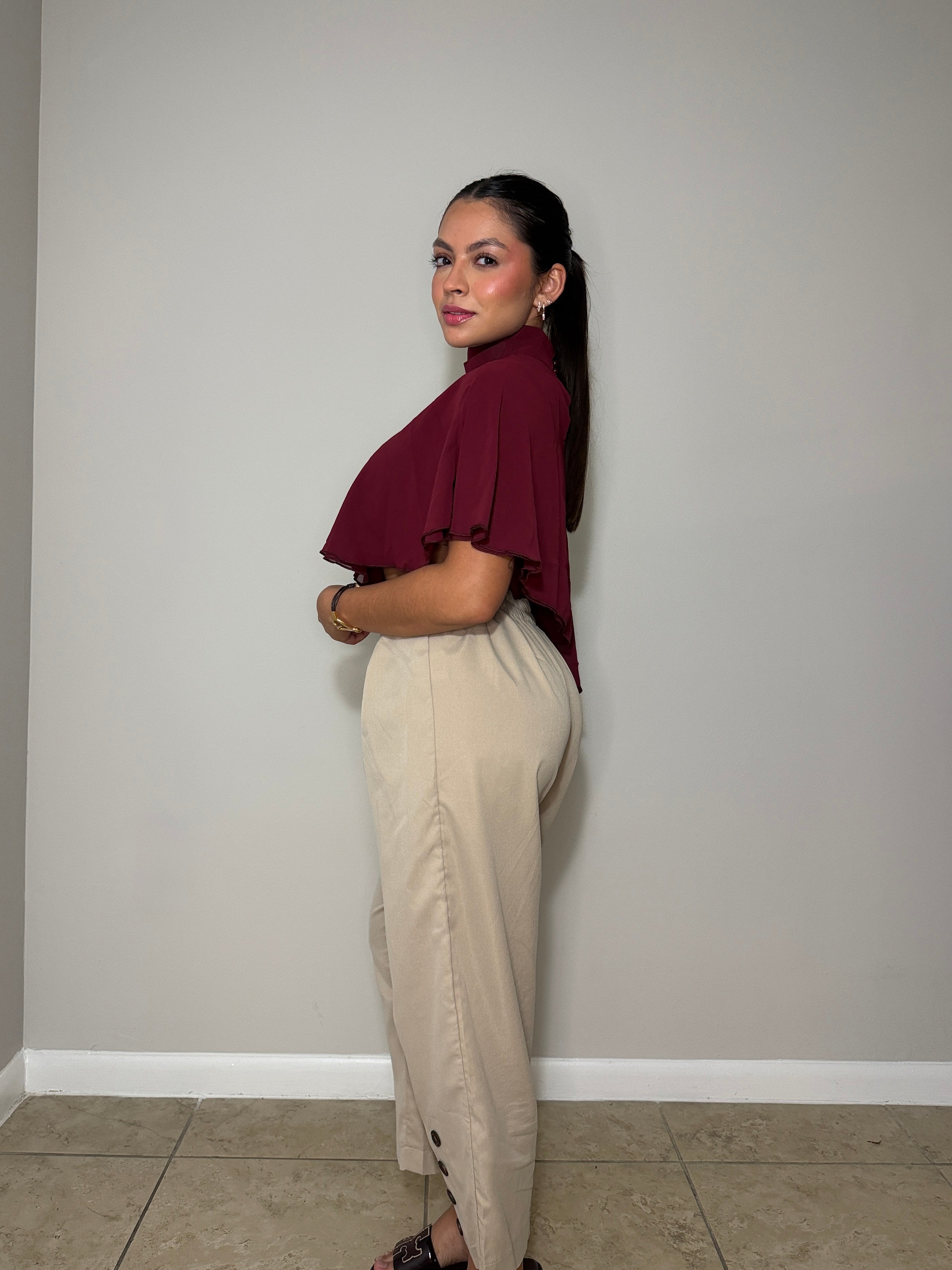 CREAM PANT