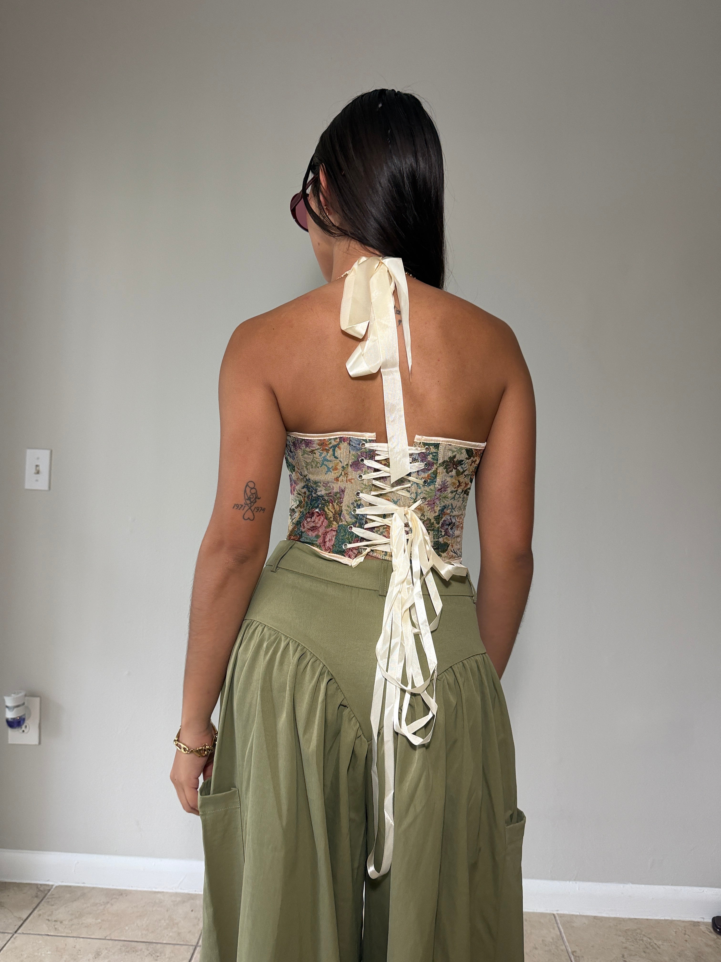 FLORAL CORSET