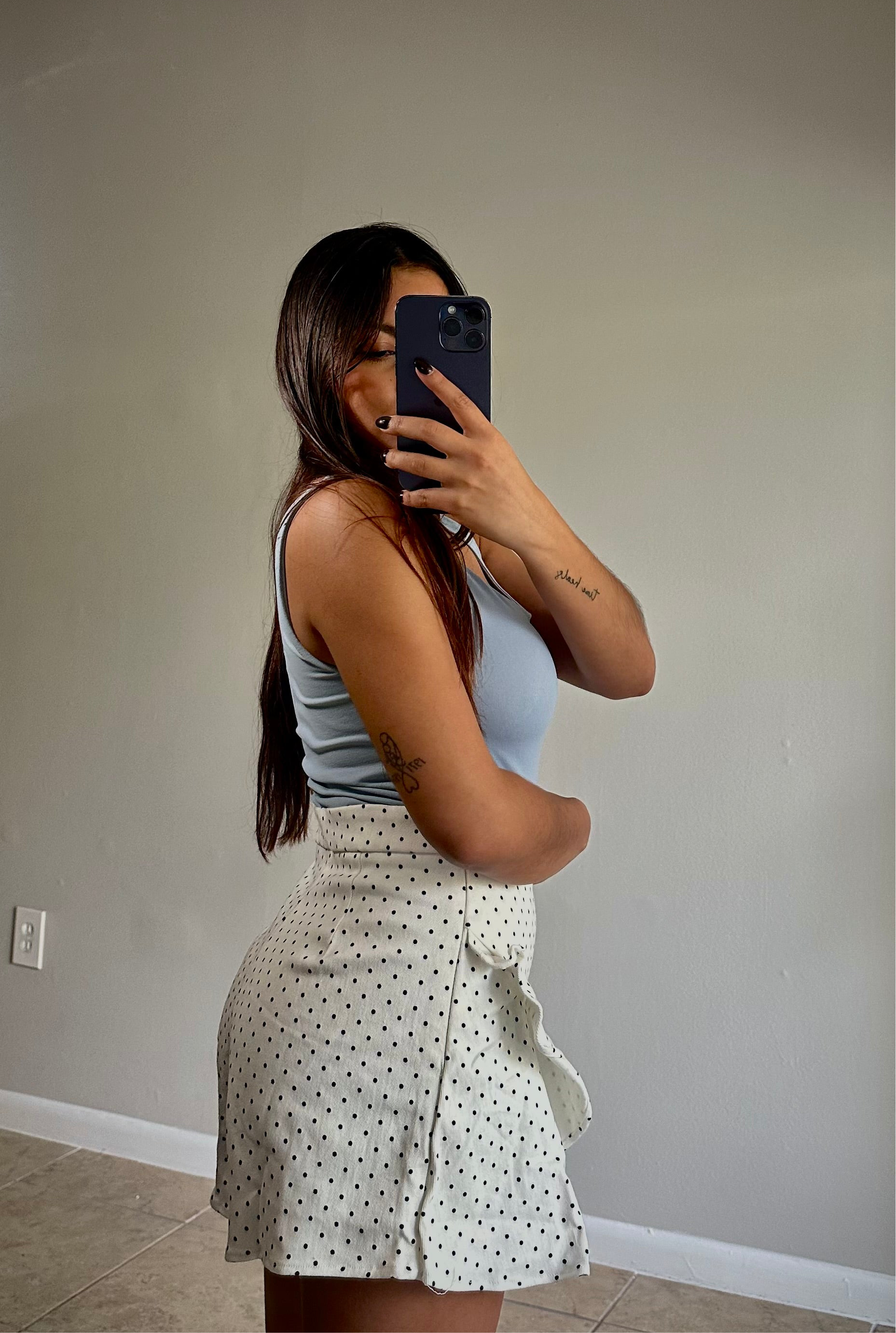 POLKA DOTS SKORT