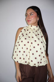 POLKA DOTS TOP