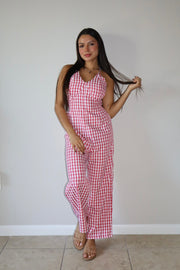 GINGHAM JUMPER
