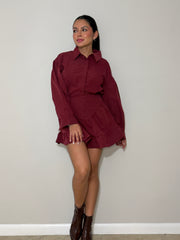 BURGUNDY SET