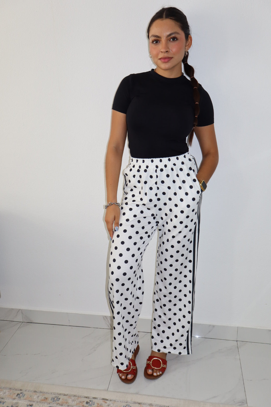 POLKA DOTS SWEATPANTS