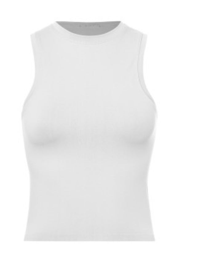 WHITE BASIC TOP