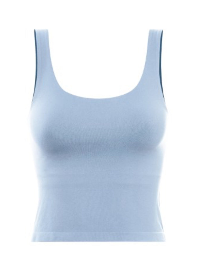 BABY BLUE BASIC TOP